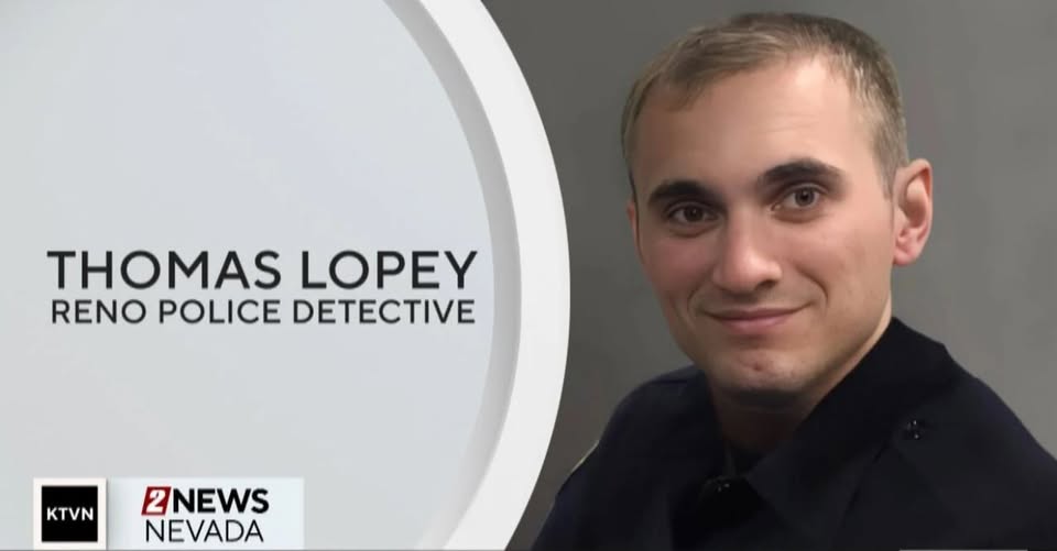 Detective Thomas Lopey, Reno, Reno Police Department Mourns The Passing of Detective Thomas Lopey