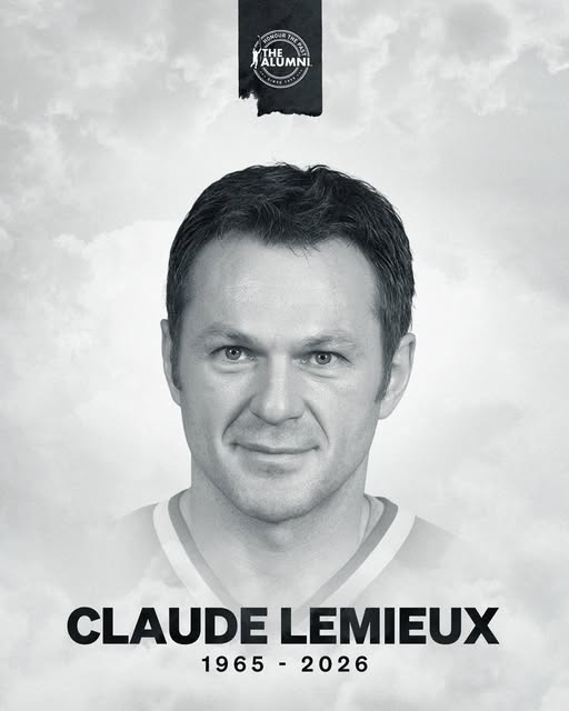 claude lemieux Canada Death- Four-time Stanley Cup champion Claude Lemieux has passed away at the age of 60.